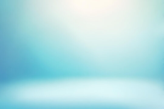 Abstract gradient smooth Blurred light blue background  image