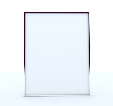 Blank Box Display Aluminum Frame