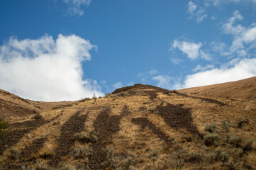 Rocky Hillside in Central Oregon's High Desert