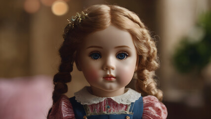 portrait of a doll
