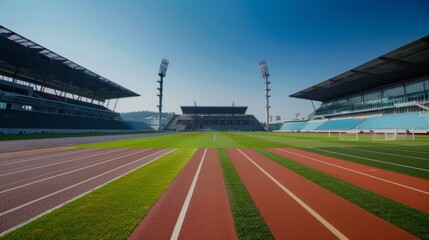 The stadium is designed with comfortable seats and ample legroom ensuring a pleasant experience for all spectators.