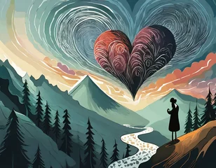 Rollo Berge heart in the mountains
