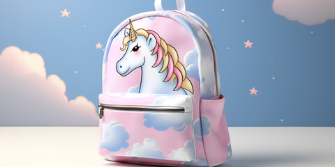 Featuring Lightweight, Waterproof Polyester and Big Capacity Unicorn Bag
