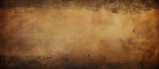 Capture a detailed view of a tan wall with a rough and worn texture - obrazy, fototapety, plakaty