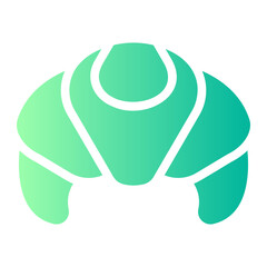 croissant Gradient icon