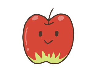 食べ物　りんご