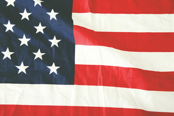 United States flag background concept..