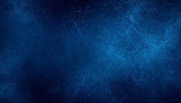 dark deep blue or midnight blue background with old vintage grunge texture design
