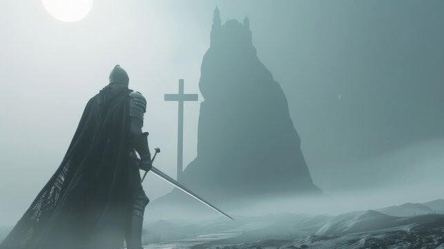  A knight traverses foggy thresholds