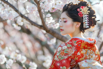 Dazzle in haute couture amidst the cherry blossoms of Kyoto.