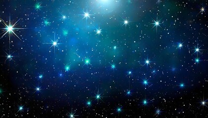 sky stars starry night blue starlight shine in dark space universe background twinkling and blinking - obrazy, fototapety, plakaty