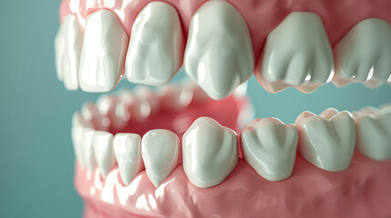 Healthy teeth and gums, National Love Teeth Day, Protect your teeth, World Dentist Day, Dental health concept illustration