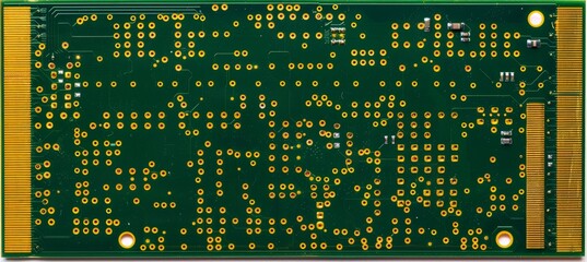 Electronic computer hardware circuitry  technological background of circuit board
