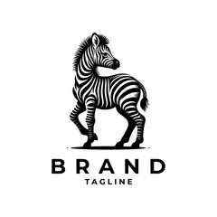 Baby zebra logo: Represents innocence, playfulness, and youthfulness, symbolizing the charm and vitality of early stages.