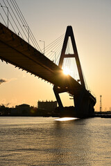 Obraz premium 日の出の風景