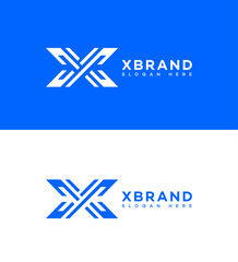 X Letter Logo Icon Brand Identity, X Letter Sign Symbol Template 