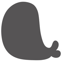 black and white dugong