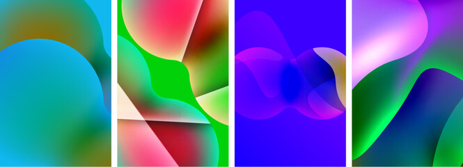 Abstract colors. Abstract backgrounds for wallpaper, business card, cover, poster, banner, brochure, header, website