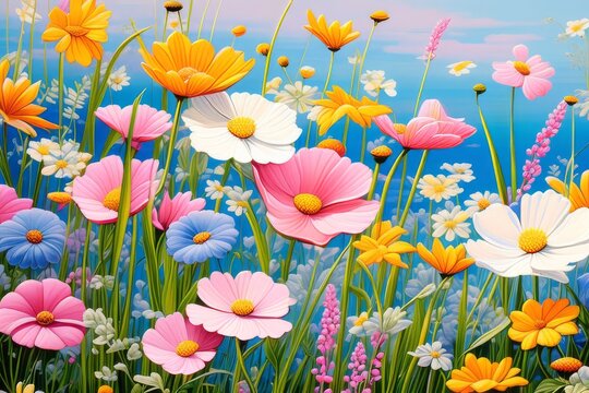the spring flower background