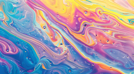 Naklejka premium Abstract blue fluid motion wave background, textured gradient fluid art wallpaper