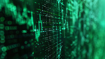 Rising stock securities market, up and down chart of financial investments with growth line, digital stock market trading concept illustration