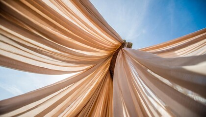 background of delicate light and peach lines aesthetics and glamour fabric structure