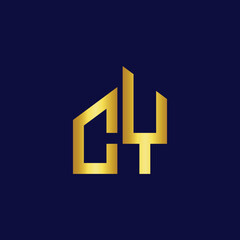 Obraz premium modern real estate logo design