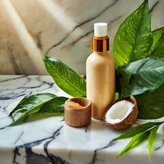 オーガニック化粧品のイメージ