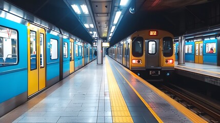 Naklejka premium Taipei MRT