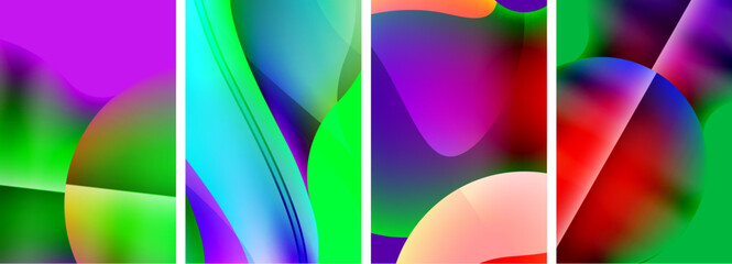 Abstract colors. Abstract backgrounds for wallpaper, business card, cover, poster, banner, brochure, header, website