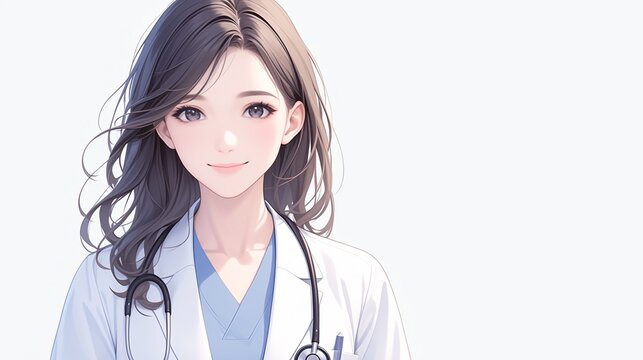 白衣を着た女医11