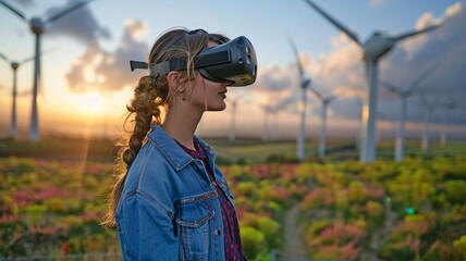 Engineers are designing and simulating state-of-the-art wind turbines with virtual reality.