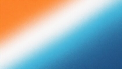 blue orange white grainy gradient abstract background noise texture effect poster header banner design