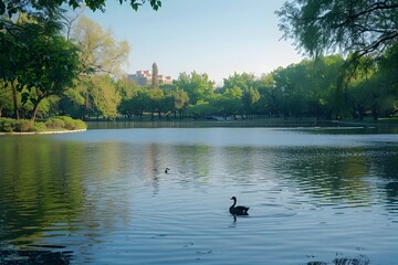 Adventure and Relaxation: A Day in the Park Amidst Nature's Embrace