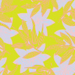 Pastels Floral Seamless Pattern Design