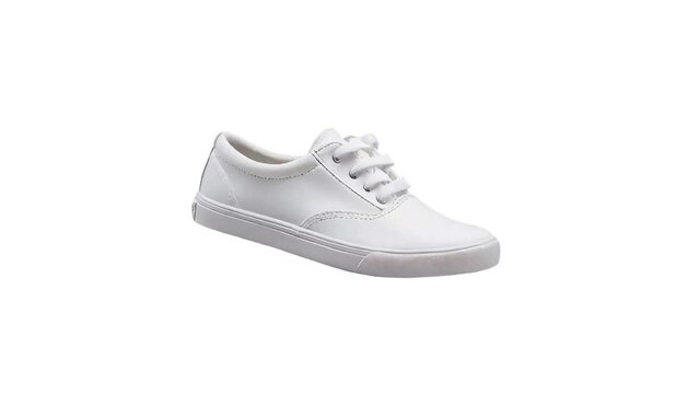 School child white shoes, long-lasting, unique design shape, white color, germ proof, soft and easy to setup system.