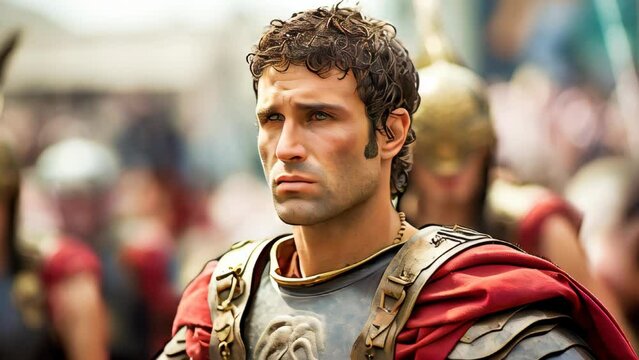 Roman legionary soldier or officer