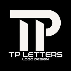 TP Letters Vector Logo Design