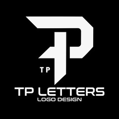 TP Letters Vector Logo Design