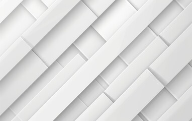 Pure white geometric texture with dynamic diagonal shapes, perfect for elegant background use.