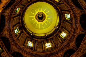 Obraz premium interior of the hagia sophia city