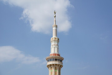Fototapeta na wymiar Tower of Klaten Big Mosque