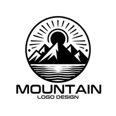 Mountain Vector Logo Design