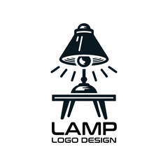 Lamp Vector Logo Design