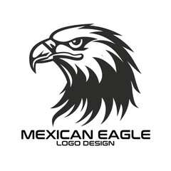 Mexican Eagle Vector Logo Design