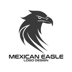 Mexican Eagle Vector Logo Design