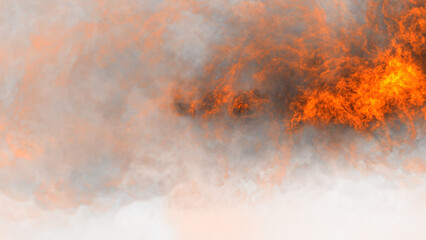 fire in the sea