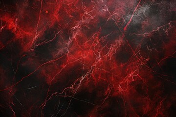  Red background black marble slab design with vintage grunge background . - obrazy, fototapety, plakaty