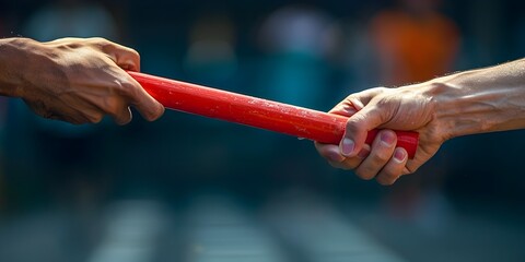 Baton Passing in a Relay Race:Succession Planning and Progress