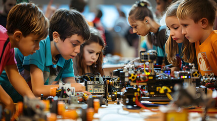 From Imagination to Reality - Vibrant Snapshot of a Junior Robotics Competition